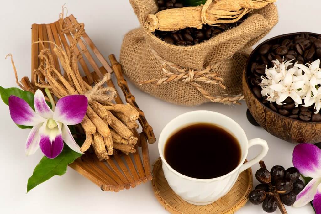 Il ginseng ha la caffeina?