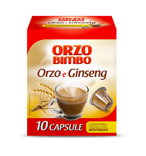 Capsule Nespresso orzo e ginseng - Pesoforma