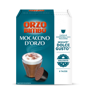 Orzobimbo Capsule Orzo Gran Gusto, compatibili con macchine Dolce Gusto  Nescafé OrzoBimbo