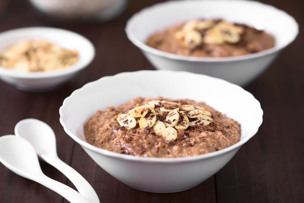 Porridge d'avena al "caffè d'orzo": ricetta overnight